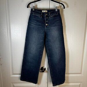 Madewell Women's Blue and Navy Jeans